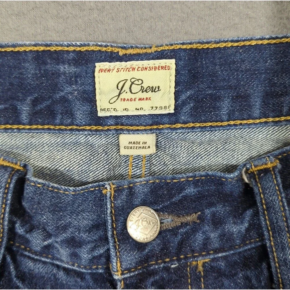 J.Crew Jeans Men's 31x32 Fits 32x30 Blue 484 Slim Fit Denim